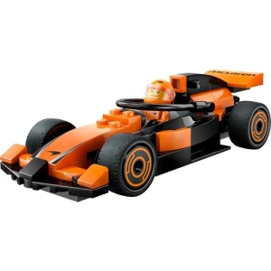 LEGO City F1 Driver with McLaren Race Car Toy Playset 60442