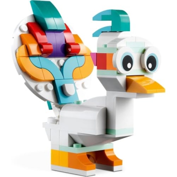 LEGO Creator 3 in 1 Magical Unicorn Toy Animal Playset 31140 - Image 3