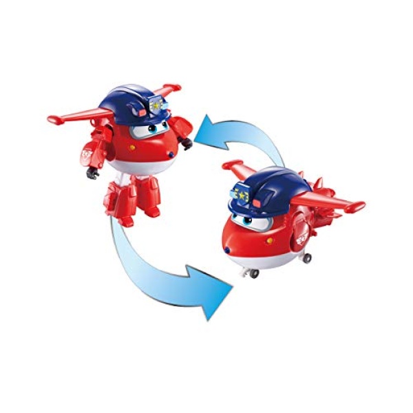 Super Wings Transforming Character Police Jett - Image 2
