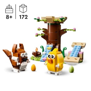 LEGO Spring Animal Playground Set with Toy Tree-House 40709