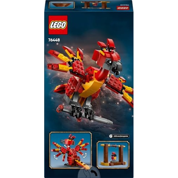 LEGO Harry Potter Fawkes: Dumbledore's Phoenix Toy Set 76448 - Image 7