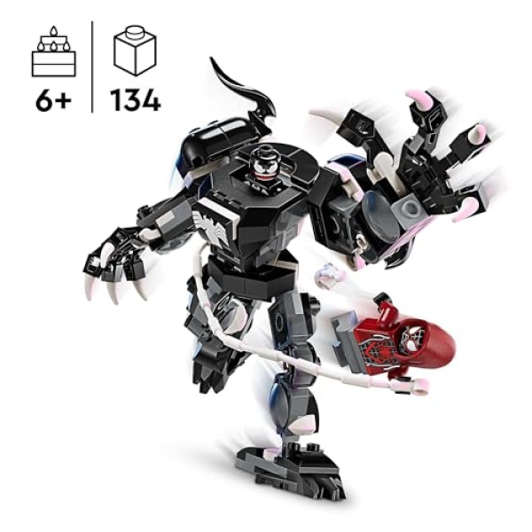 LEGO Marvel Venom Mech Armour vs Miles Morales Set 76276 - Image 2