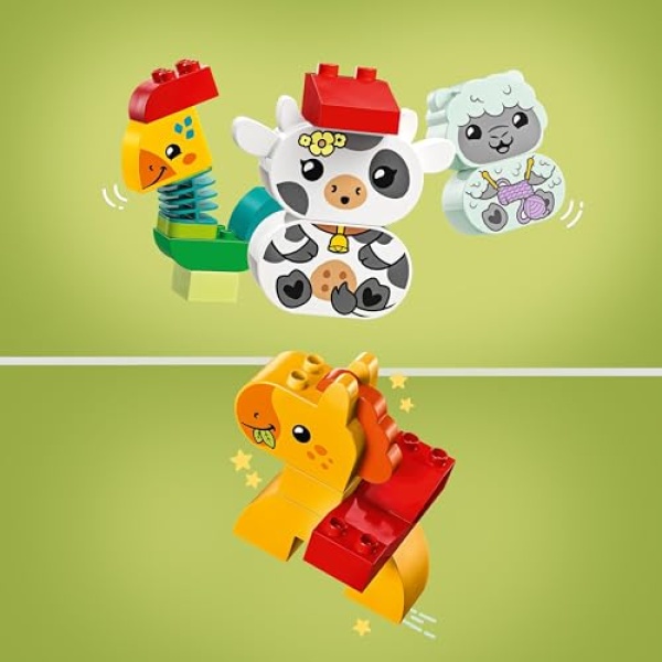 LEGO DUPLO My First Animal Train Toddler Learning Toys 10412 - Image 2