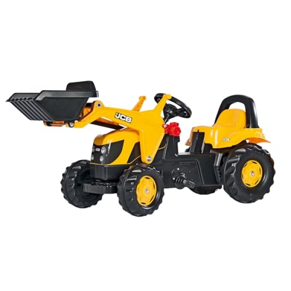 JCB Tractor with Frontloader and Trailer - Image 2