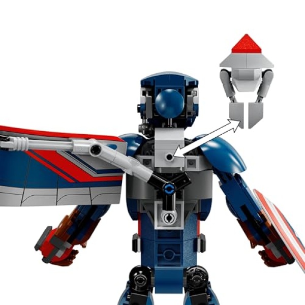 LEGO Marvel New Captain America Construction Figure 76296 - Image 2