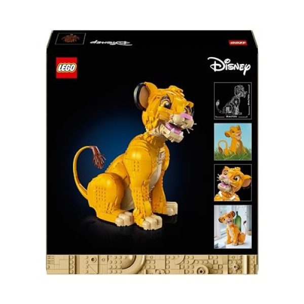 LEGO Disney Young Simba the Lion King Set for Adults 43247 - Image 8