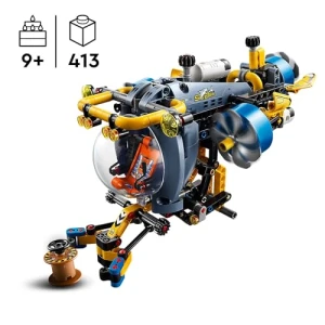 LEGO Technic Deep-Sea Research Submarine Building Toy 42201
