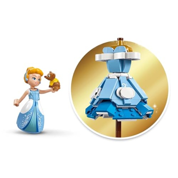 LEGO Disney Princess Cinderella's Dress Building Toy 43266 - Image 4