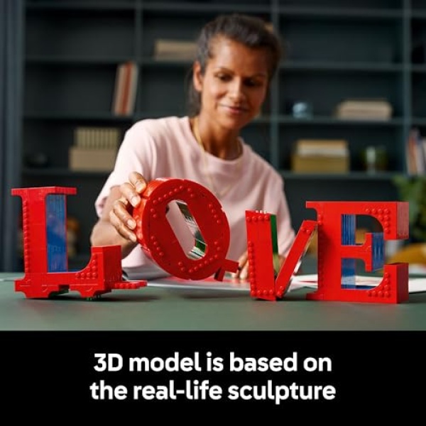 LEGO ART LOVE Home Decor Building Set for Adults 31214 - Image 3