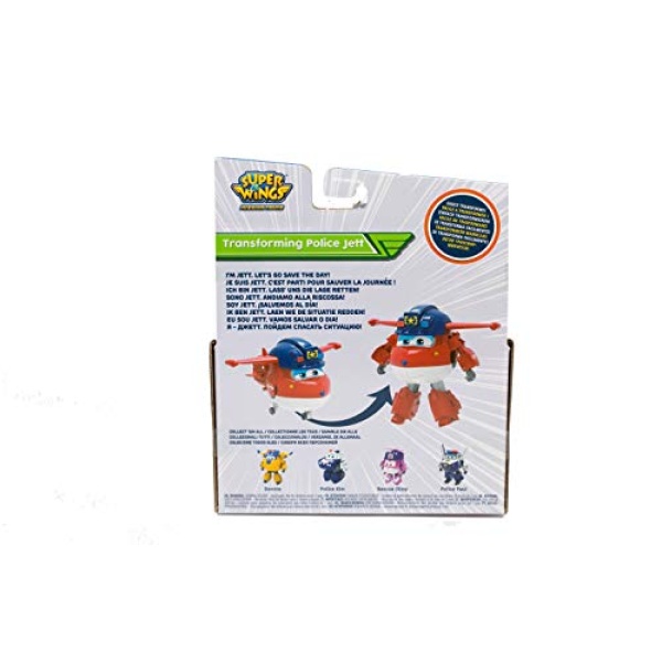 Super Wings Transforming Character Police Jett - Image 5