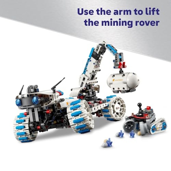 LEGO Technic Lunar Outpost Moon Rover Space Vehicle 42211 - Image 5