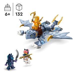 LEGO NINJAGO Young Dragon Riyu Toy with Minifigures 71810