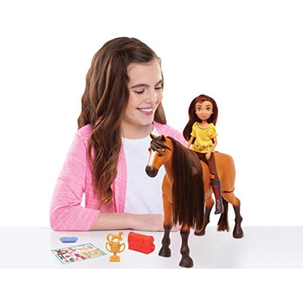 Spirit Deluxe Walking Spirit Doll with Horse Lucky - Image 2