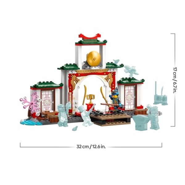 LEGO NINJAGO Ninja Spinjitzu Temple with Toy Dragon 71831 - Image 8