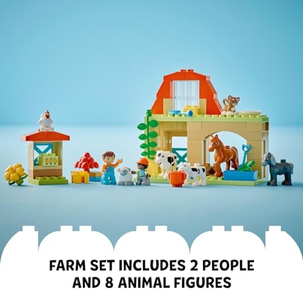 LEGO DUPLO Town Caring for Animals at the Farm Toy Set 10416 - Image 3