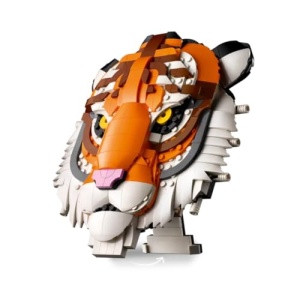 LEGO ART The Fauna Collection - Tiger, Set for Adults 31217