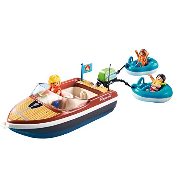 Playmobil 70091 Speedboat and Tube Riders - Image 4