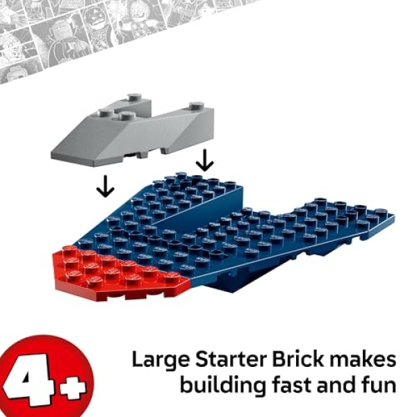 LEGO Marvel Captain America vs. Thanos Building Toy 76319 - Image 2