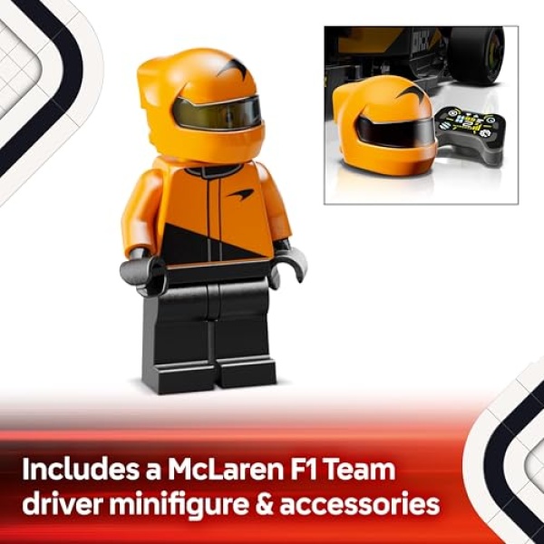 LEGO Speed Champions McLaren F1 Team MCL38 Race Car 77251 - Image 5