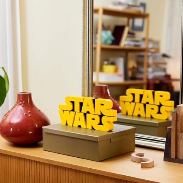 LEGO Star Wars Brick-Built Star Wars Logo Sign Set 75407 - Image 2