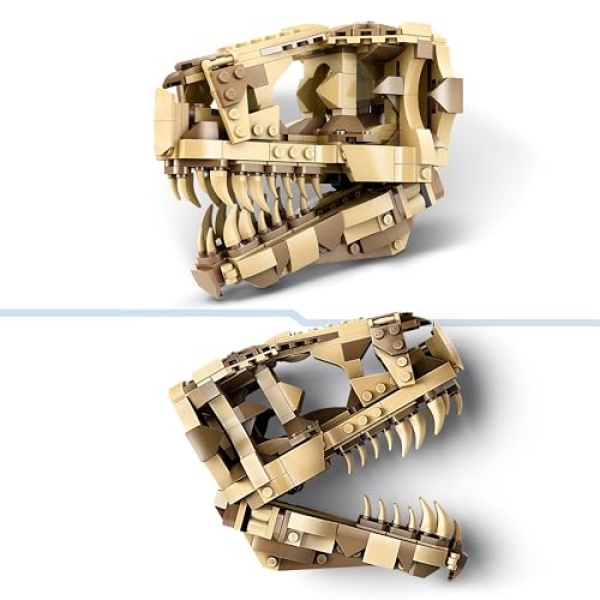 LEGO Jurassic World Dinosaur Fossils: T. rex Skull Toy 76964 - Image 4