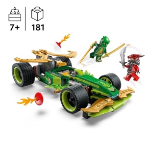 LEGO NINJAGO Lloyd's Pull-Back Race Car Toy, Ninja Set 71828