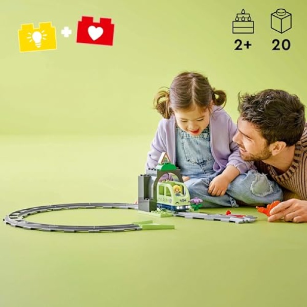 LEGO DUPLO Train Tunnel and Tracks Expansion Set Toy 10425 - Image 4