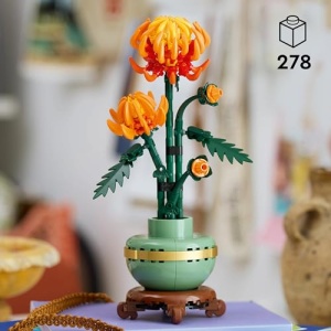LEGO Icons Chrysanthemum Faux Flower Set for Adults 10368