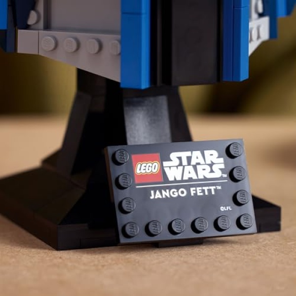 LEGO Star Wars Jango Fett Helmet Set for Adults 75408 - Image 5
