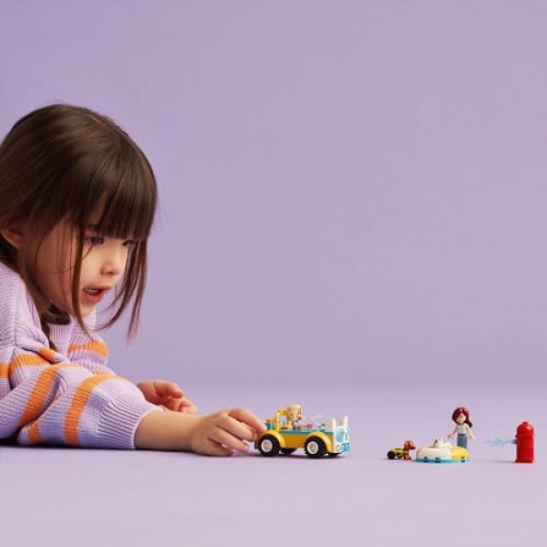 LEGO Friends Dog-Grooming Car Vehicle Animal & Playset 42635 - Image 5