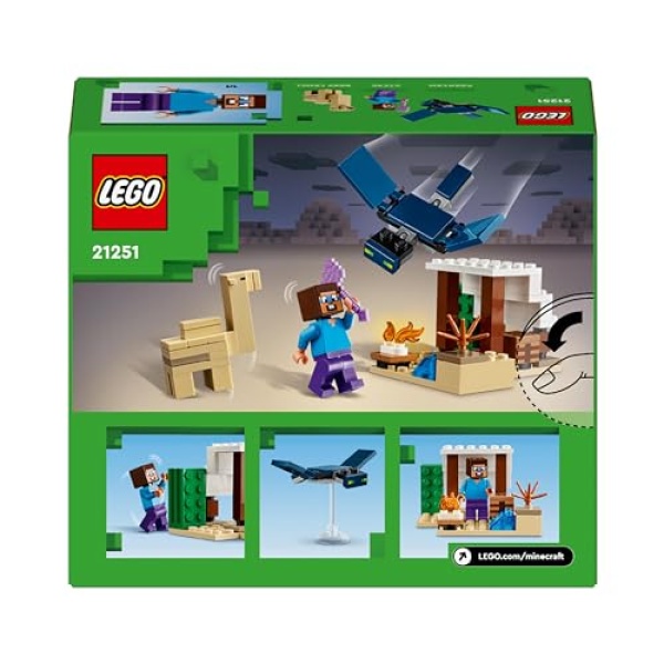 LEGO Minecraft Steve's Desert Expedition Building Toys 21251 - Image 6