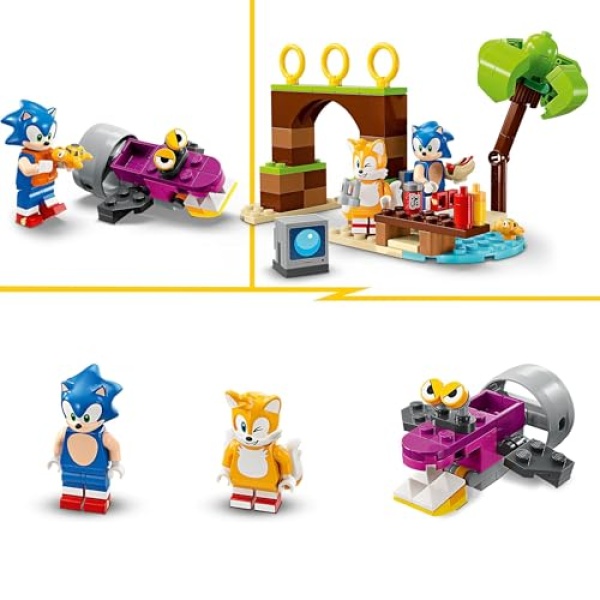 LEGO Sonic the Hedgehog Tails' Adventure Boat Toy 76997 - Image 4