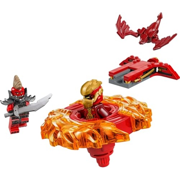 LEGO NINJAGO Kai's Dragon Spinjitzu Spinner Toy Set 71823