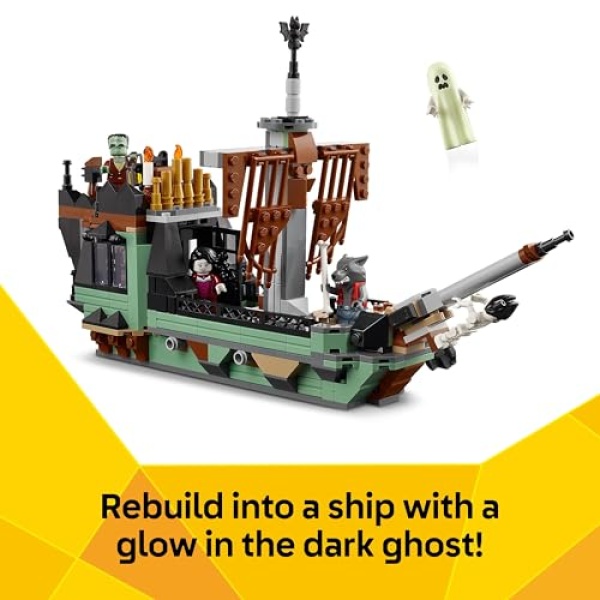 LEGO Creator 3in1 Haunted Mansion House Building Toy 31167 - Image 6