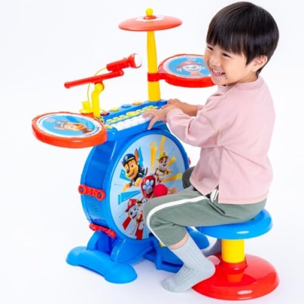 PAW Patrol Lexibook Complete Electronic Drum Kit - Image 3