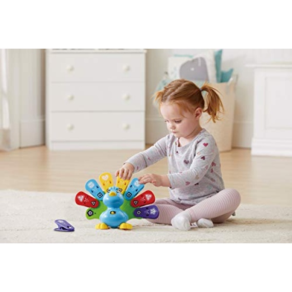VTech Feathers and Feeling Peacock Activity Toy - Image 5