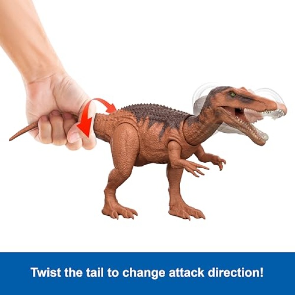 Jurassic World Rebirth Wild Roar Baryonyx Dinosaur Toy - Image 3