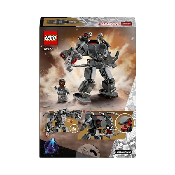 LEGO Marvel War Machine Mech Armour Building Toy Set 76277 - Image 7