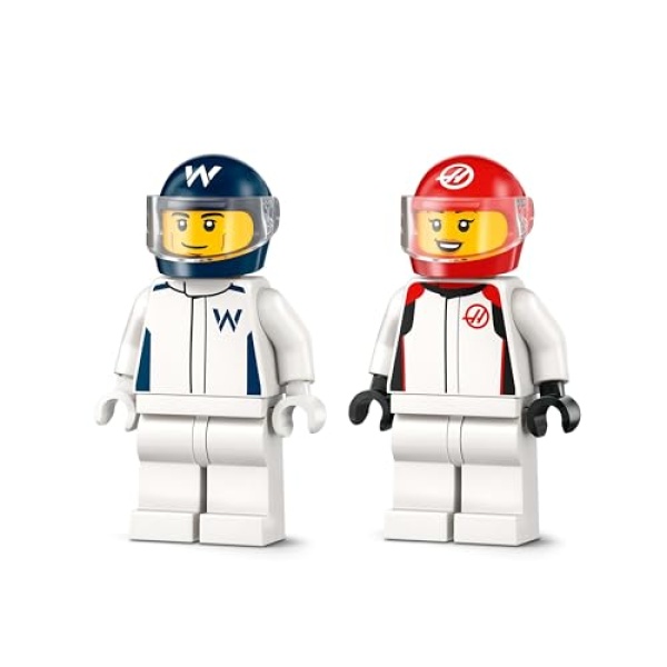 LEGO City F1 Williams Racing & Haas F1 Race Cars Set 60464 - Image 4