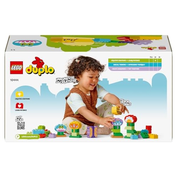 LEGO DUPLO Creative Garden & Flowers Stacking Toys Set 10444 - Image 7