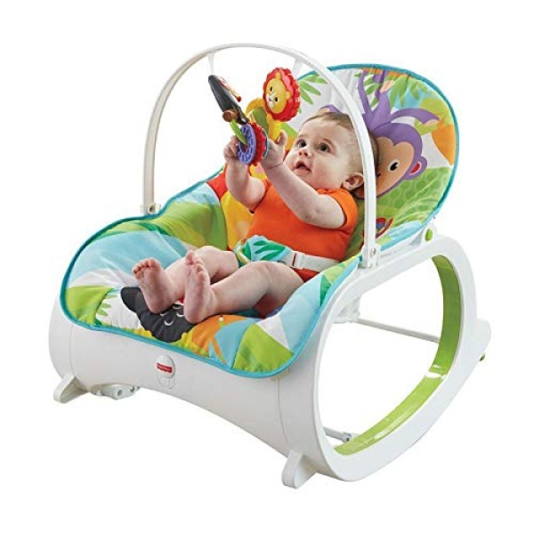 Fisher-Price Infant To Toddler Rocker - Rainforest - Image 6