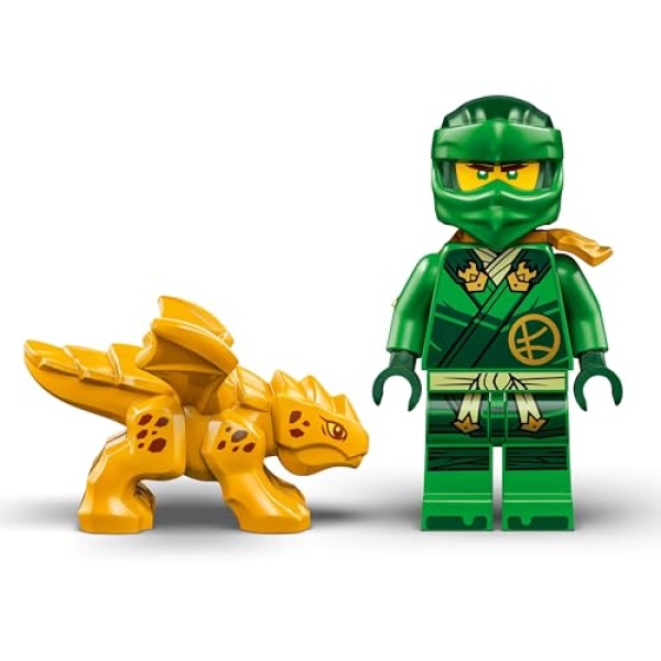 LEGO NINJAGO Lloyd's Green Forest Dragon Toy for Kids 71829 - Image 3