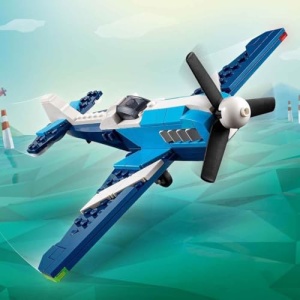 LEGO Creator 3in1 Aircraft: Race Plane Toy for Kids 31160