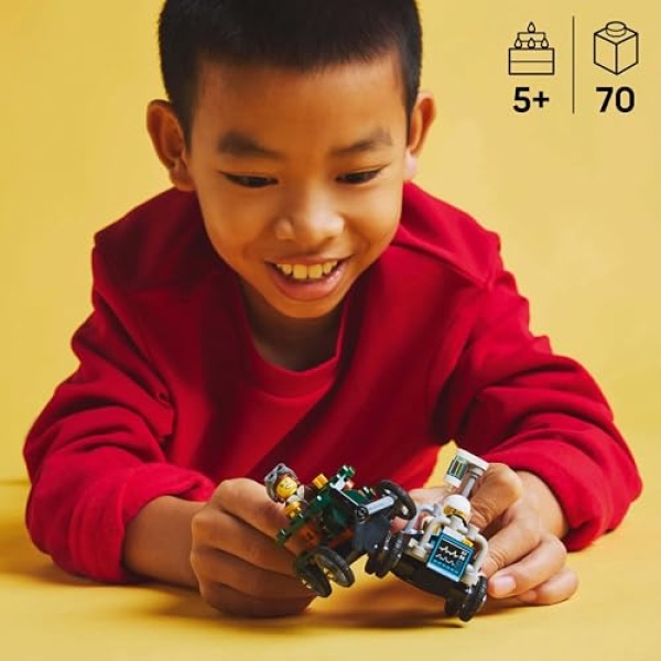 LEGO City Aeroplane vs. Hospital Bed Race Car Pack 60459 - Image 2