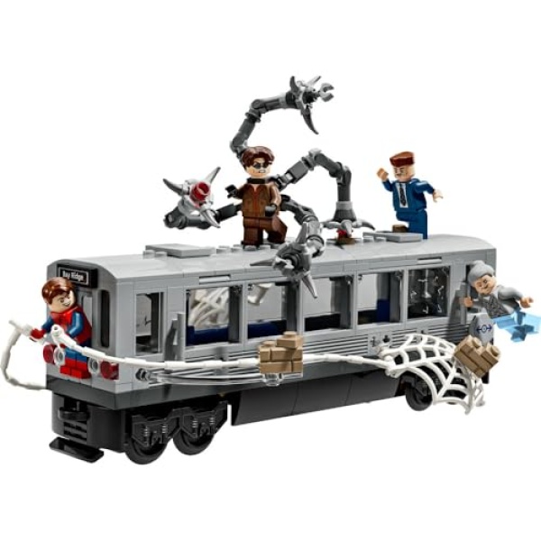 LEGO Marvel Spider-Man vs. Doc Ock Subway Train Scene 76321 - Image 3
