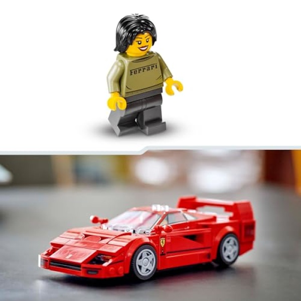 LEGO Speed Champions Ferrari F40 Supercar Vehicle Toy 76934 - Image 6