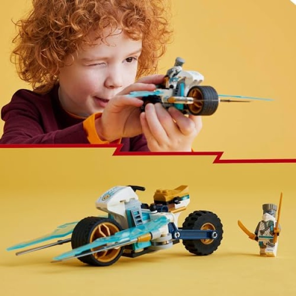 LEGO NINJAGO Zane's Ice Motorcycle Ninja Toy Set 71816 - Image 7