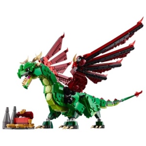LEGO Creator 3in1 Medieval Dragon Figure, Creative Toy 31161