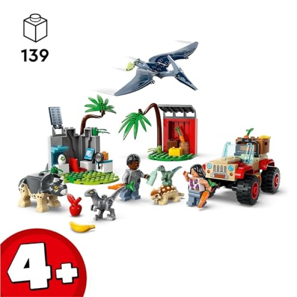 LEGO Jurassic World Baby Dinosaur Rescue Centre Toy 76963 - Image 2