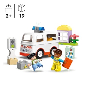 LEGO DUPLO Ambulance & Driver, Toddler Learning Toys 10447